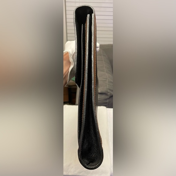 Bally Authentic Vintage Black and Brown Leather Briefcase - Picture 4 of 15